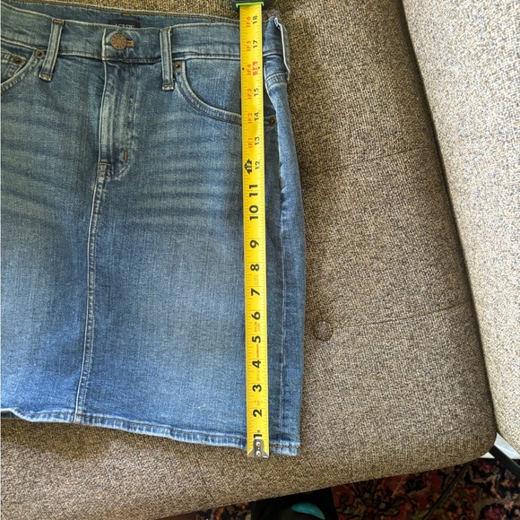 J Crew Denim Mini Skirt Size 2 XS Worn Once - Picture 4 of 5